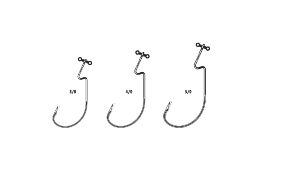 PowerShot Hook Black Nickel #5/0