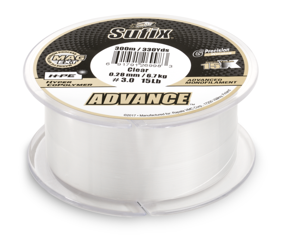 ADVANCE MONO 330YDS 6LB CLEAR