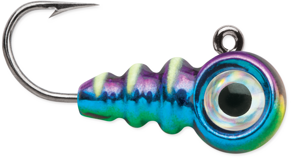 Tungsten Larv Eye Jig 1,8g Glow Metallic Rainbow