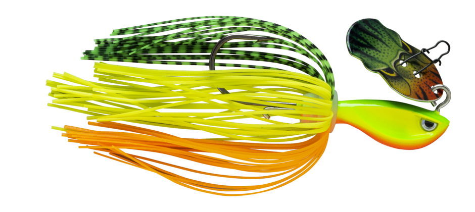 Rap-V Pike Bladed Jig RVHBJ 21 Fire Tiger