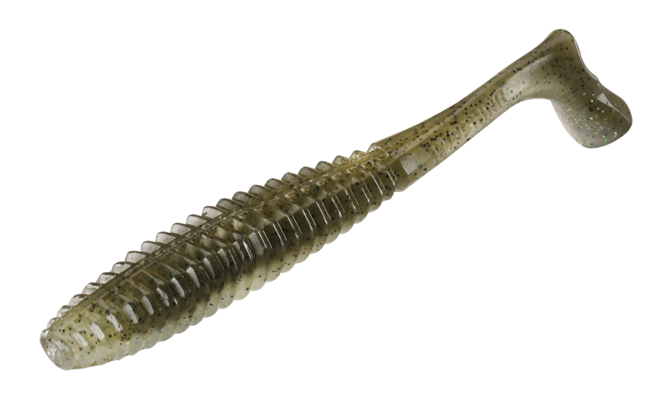 Pleasure Shad - Swimbait - 4.5" - 3/7oz - Glitter Bomb - 6 Baits Per Pack 