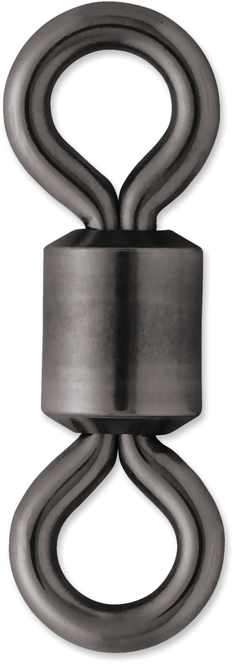 Black SS Rolling Swivel #8