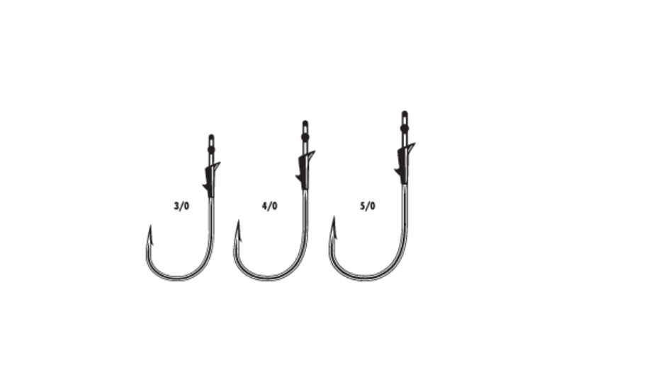 Heavy Duty Flippin' Hook Black Nickel #5/0