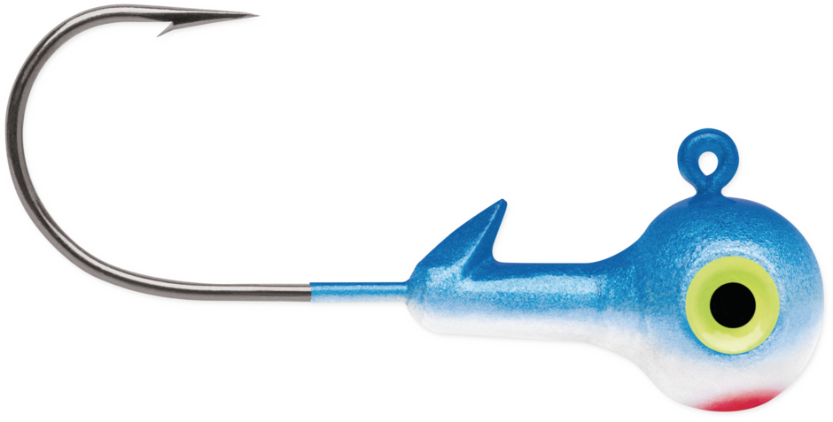 Hard Ball Jig 1/2  Blue White