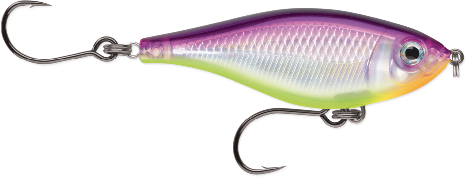 X-Rap Twitchin' Mullet 08 Purple Chartreuse