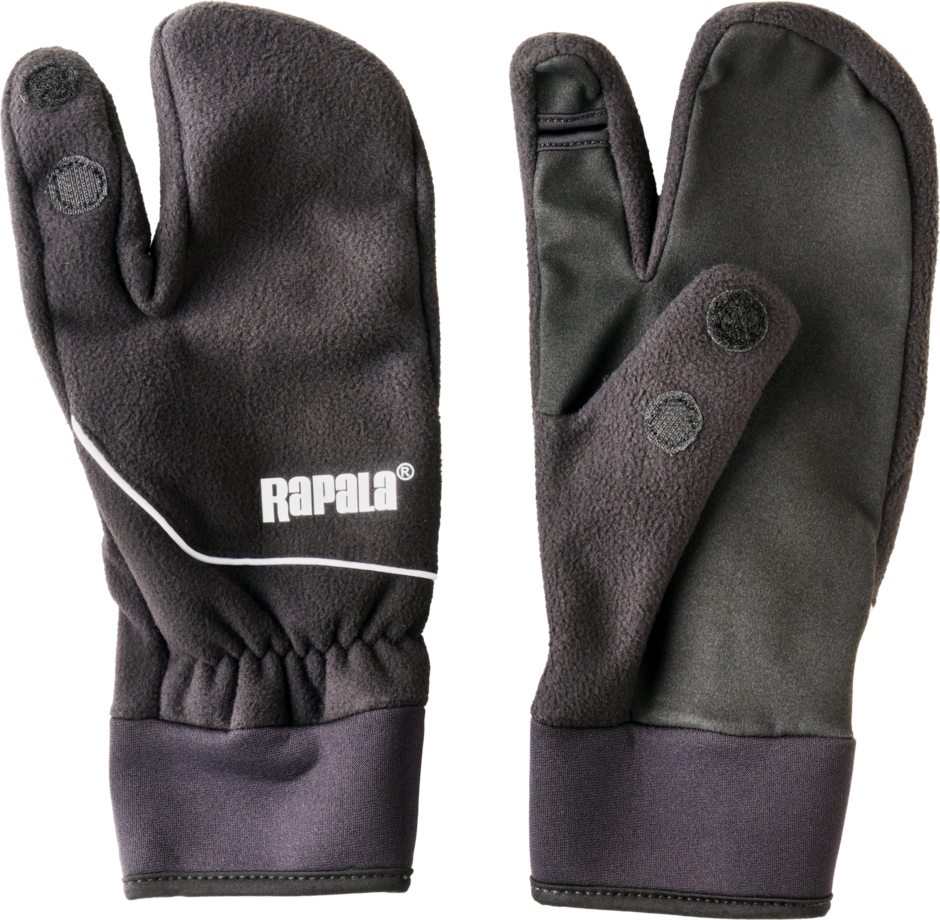 Soft Shell Open Finger Lobsters Glove XXL Black