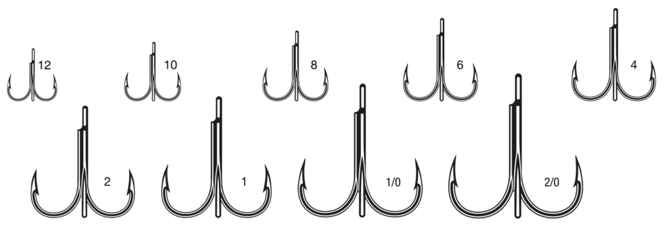 1X STRONG INLINE TREBLE 7547BN X5   2/0