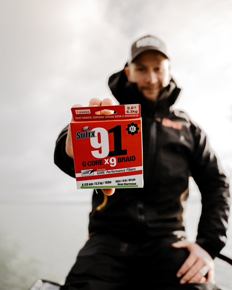 91 Braid Lo-Vis Green 150m 0,405mm 39,0kg