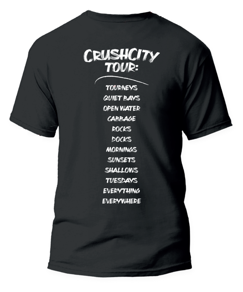 Black CrushCity® T-Shirt size L