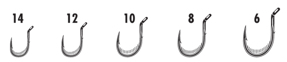 Single Egg Hook Gold #10 10PK