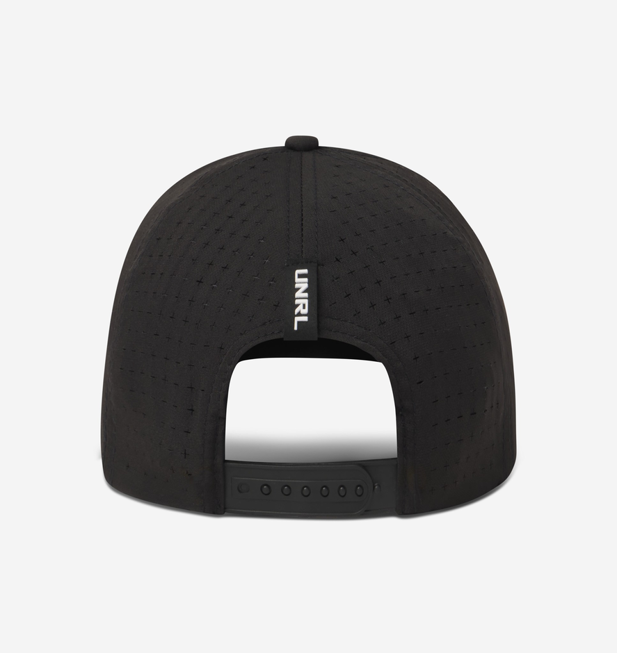 UNRL Rapala 25 Mid Pro Rp Hat Vented Patch Hat Black