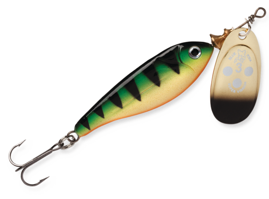 MINNOW SUPER VIBRAX 3 Gold Perch