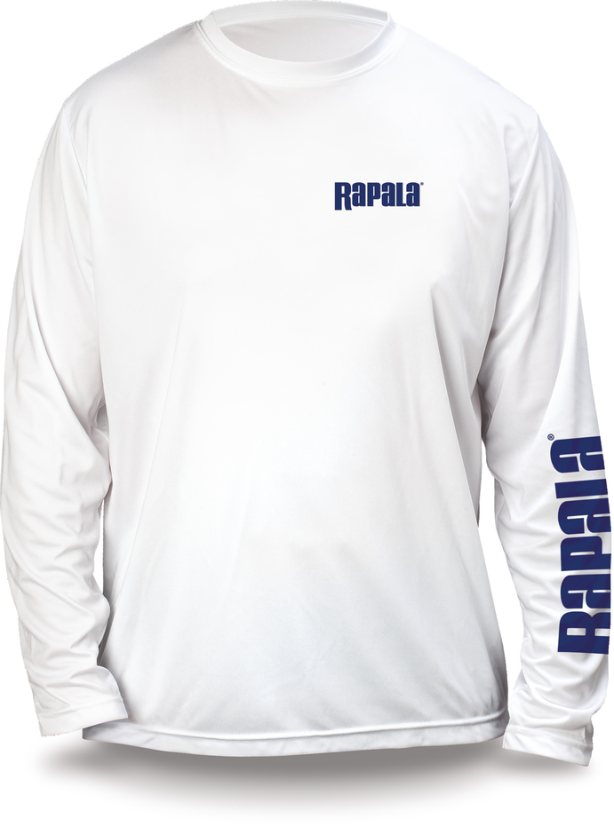 Rap Core Long Sleeve Wht Blue