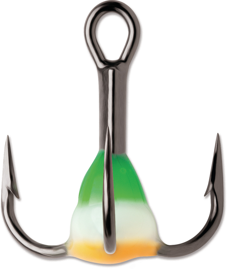 Glow Resin Treble #12 Green Orange Glow