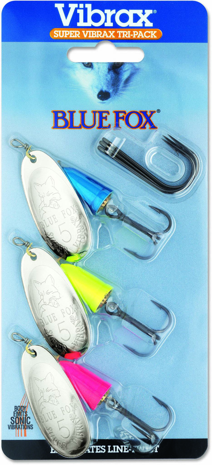 Blue Fox Supr Vbrx Tri Pk 7/16