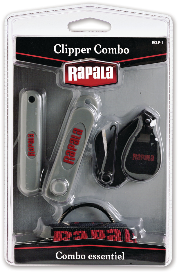 Clipper combo(Jig Buster/Hook File/RFC-1 clipper with 36" Flat lanyard with ring)