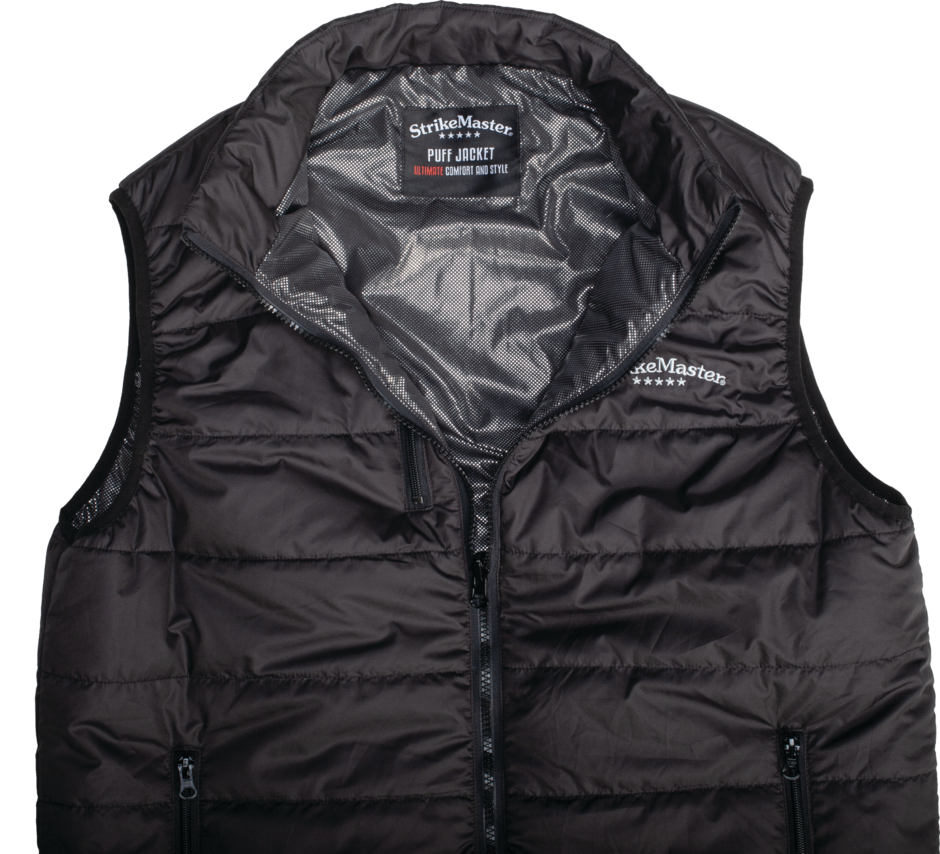 StrikeMaster® Light Puff Vest - Black