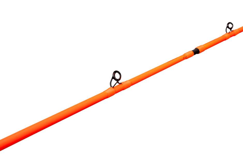 Radioactive Orange Casting Rod