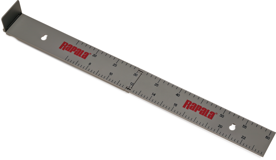 Rapala folding ruler with printing