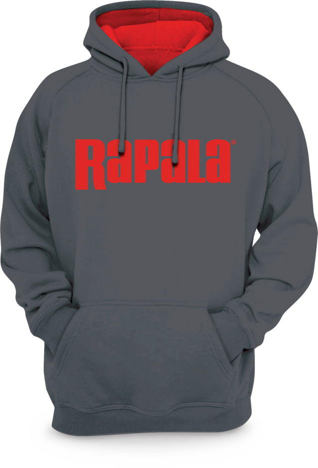 Rapala® Hooded Performance Sweatshirt - Charcoal
