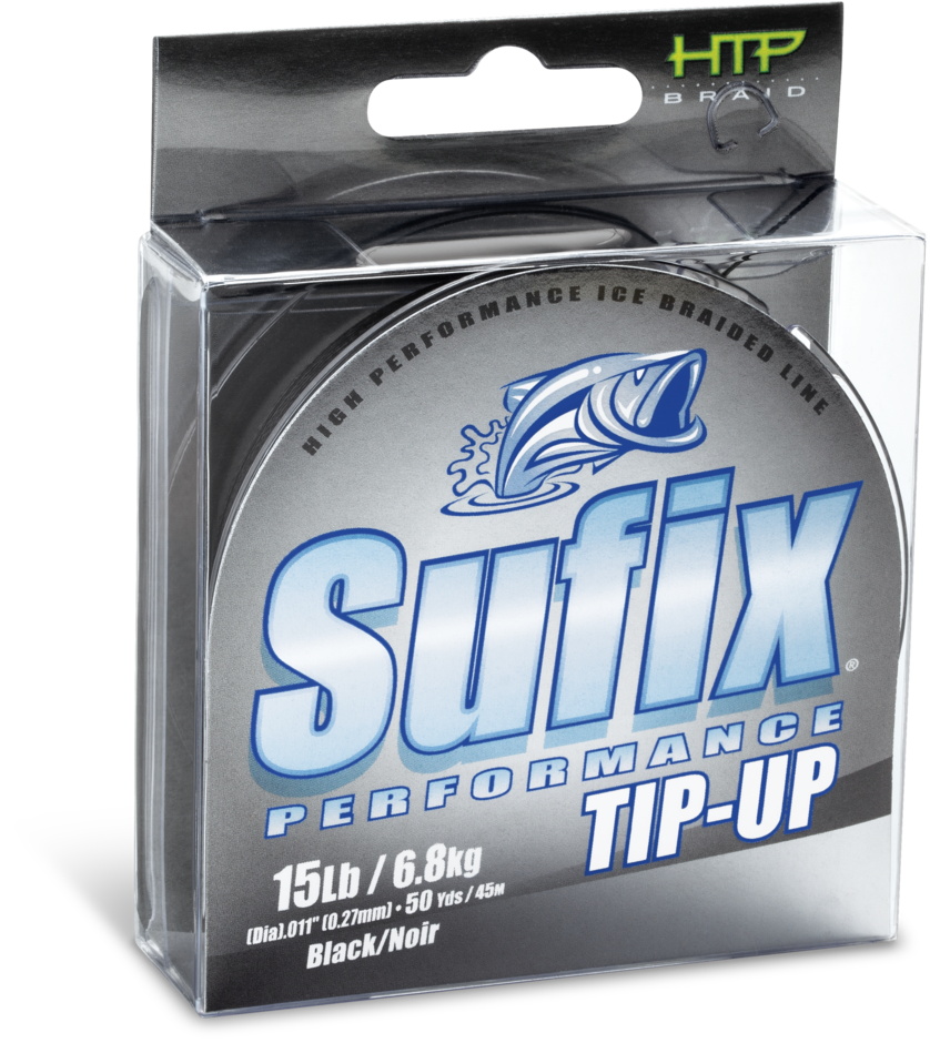 Tip Up Ice Fishing Sufix Performance 50-Yards Spool Size Tip Up