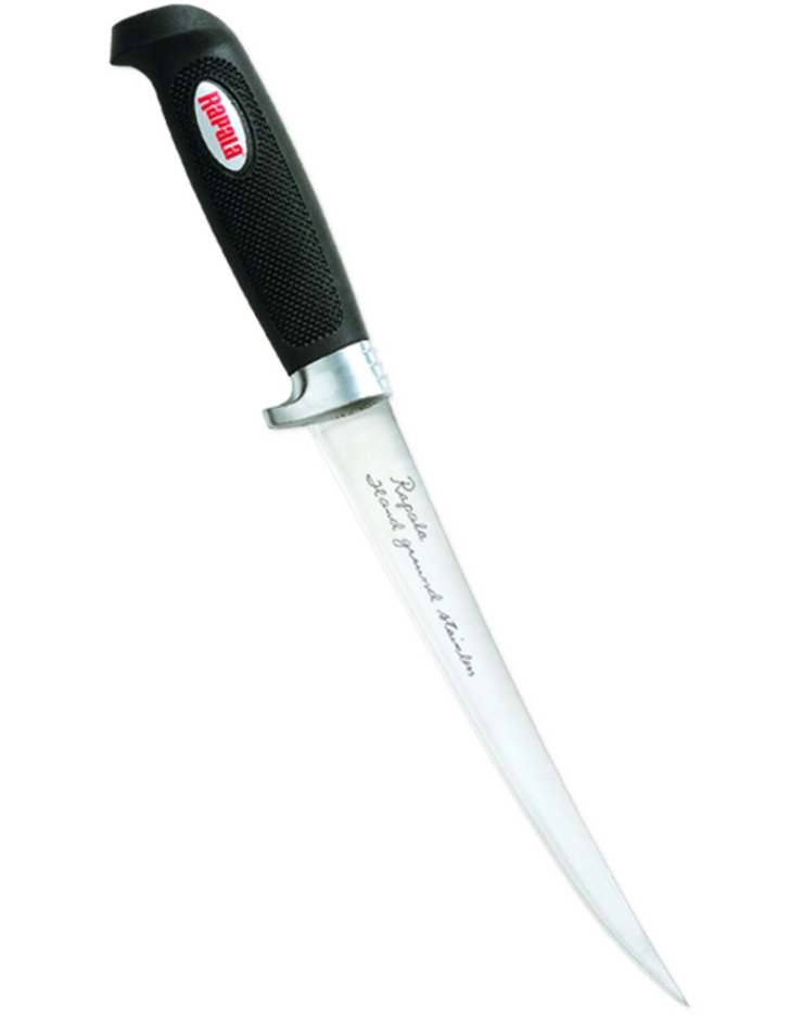 Soft Grip Fillet Knive with Sharpener  
