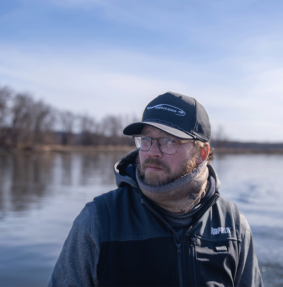 Freeloader™ Stitch Hat Black White