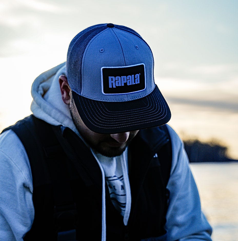 Big Patch Rapala® Hat - Grey Black