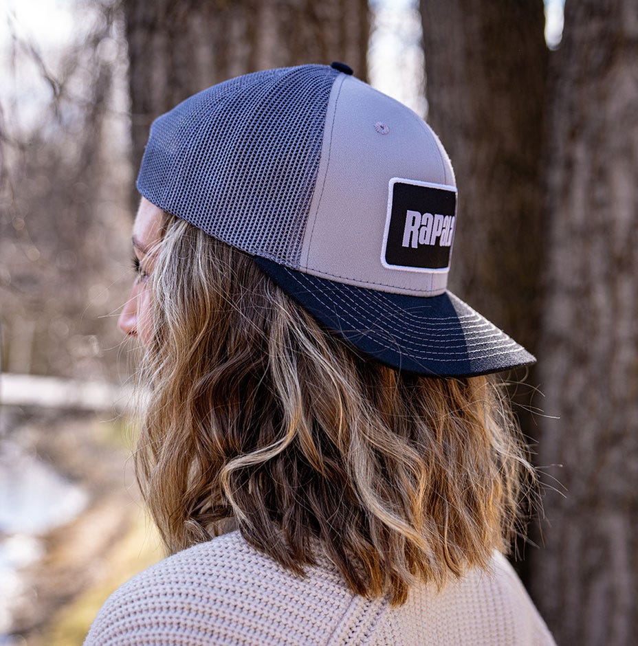 Big Patch Rapala® Hat - Grey Black