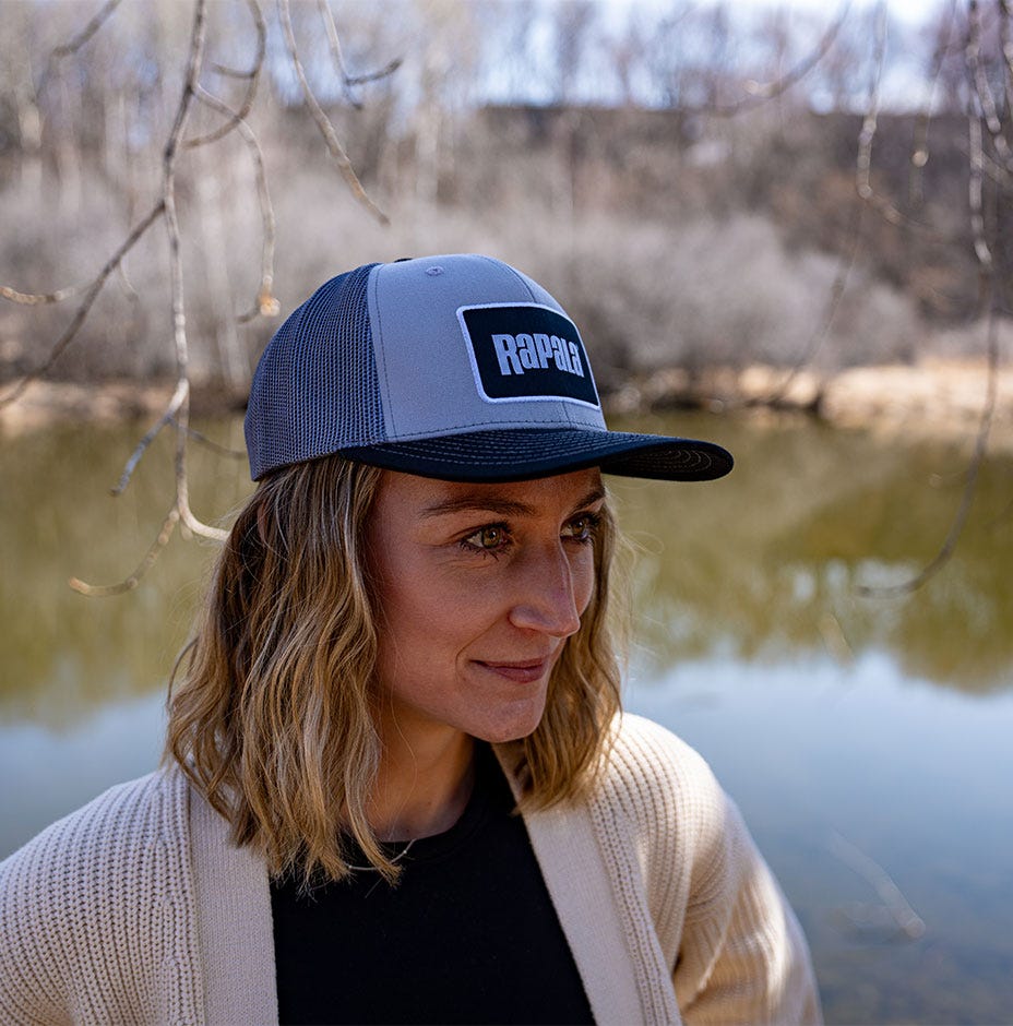 Big Patch Rapala® Hat - Grey Black