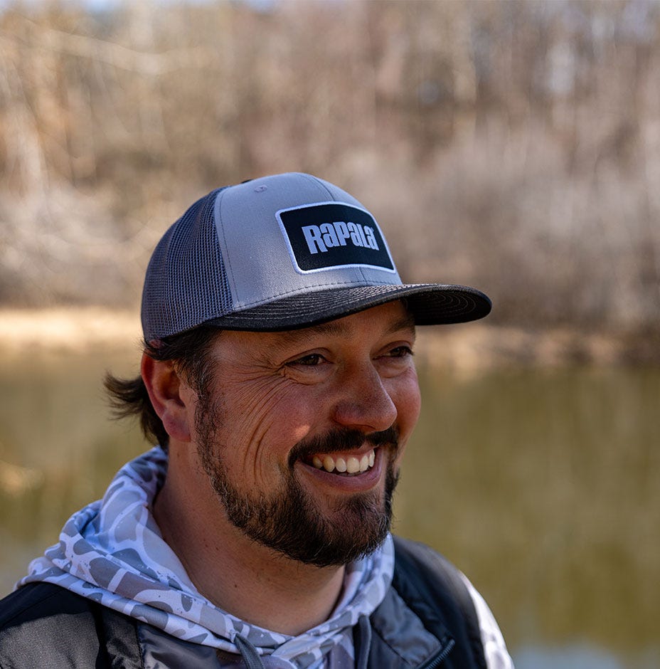 Big Patch Rapala® Hat - Grey Black