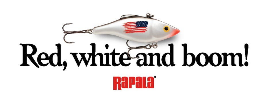 Rapala® Red, White & Boom Decal