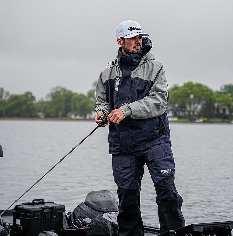 13 Fishing Athletic Rope Cap White Cursive