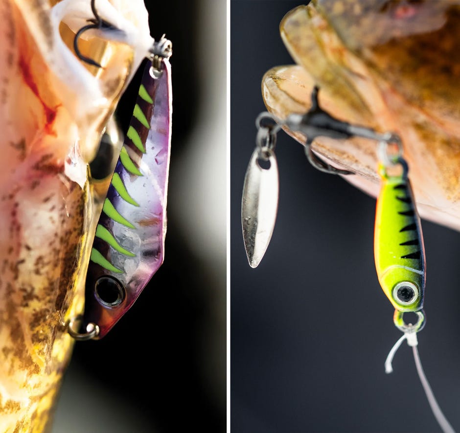 VMC Introduces the New Hatchet Spoon and Bladed Bull Spoon for Ice Anglers