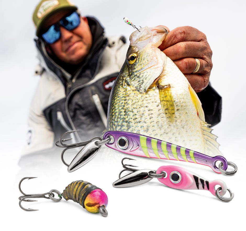 Tune up your ice Arsenal with the New VMC Tungsten BugBite Jig and Tungsten Torpedo Spoon