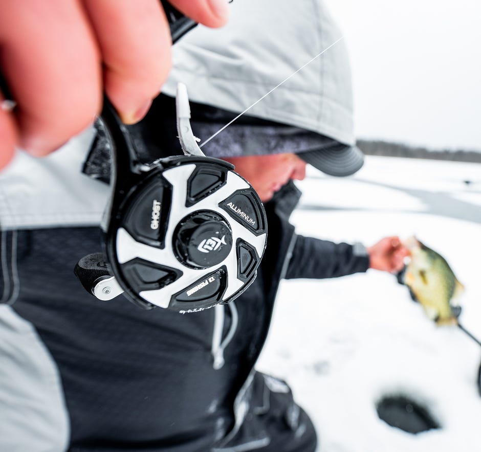 Up Your Hard-Water Game With 13 Fishing’s Newest Freefall Ghost Aluminum Inline Ice Reel