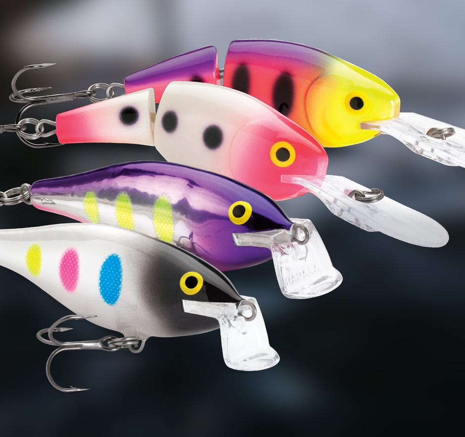 Rapala Introduces Four New Colors in its Proven Shallow Shad Rap and Jointed Shad Rap Families